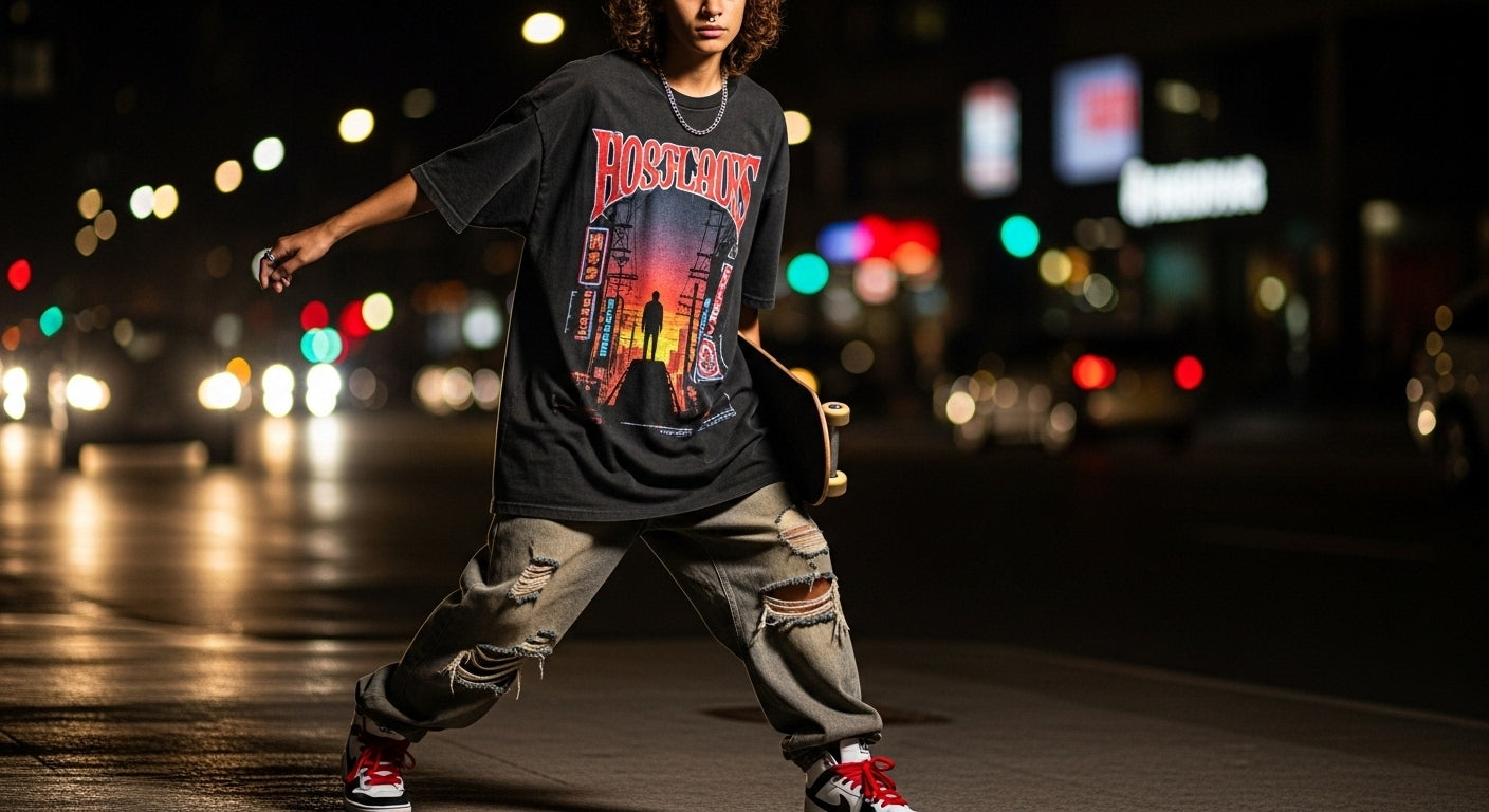 ZTS Threads Oversized Street Tee – Authentic, Premium Comfort & Bold Streetwear Style
