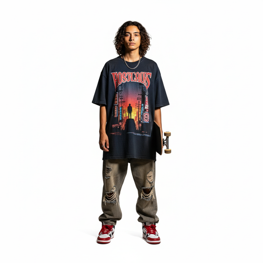 ZTS Threads Oversized Street Tee – Authentic, Premium Comfort & Bold Streetwear Style
