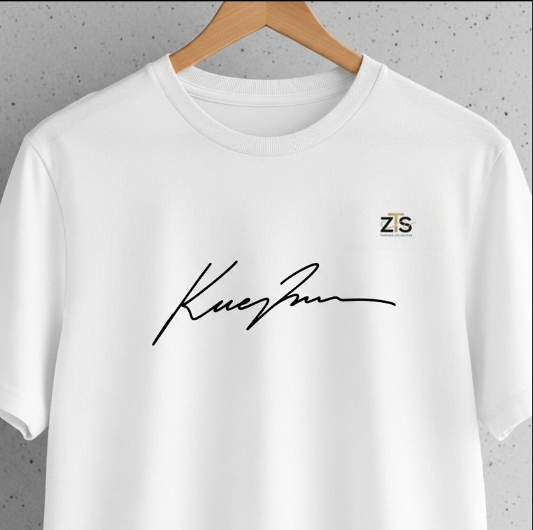 ZTS Threads Signature Tee – Premium Fabric, Authentic & Comfort-Fit