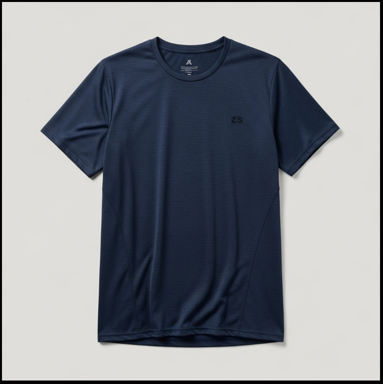 ZTS Threads Performance Tee – Premium Comfort, Authentic & Active Fit