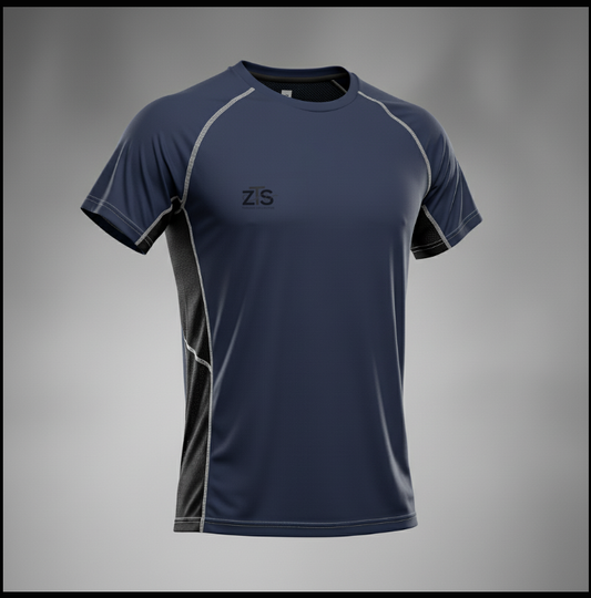 ZTS Threads Active Training Tee – Authentic, Breathable & High-Performance Fit